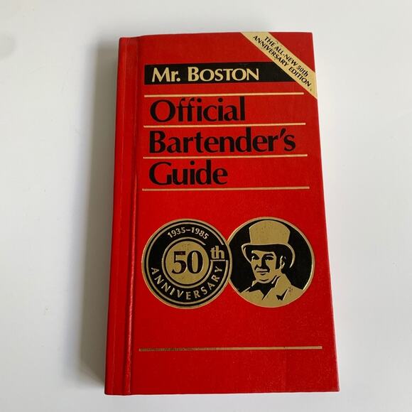 Vintage Other - 1984 Mr. Boston Official Bartender's Guide